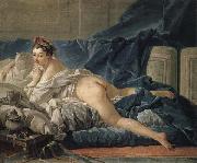 Francois Boucher The Brunette Odalisque oil painting artist